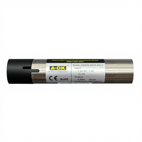 Moteur tubulaire intelligent AM24B-0.8/34-ES-II de haute qualité pour rideaux, batterie au lithium rechargeable, 24 mm, pour intérieur, bureau, cuisine