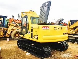 Excavateurs d'occasion Komatsu série PC120-6 120 120-2/3/5/6 12 tonnes Composant d'origine Bulldozers de marque japonaise Stock de vente disponible - Product Image 2
