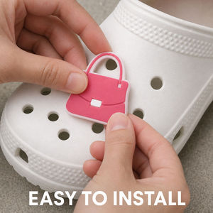 Personalisierte Großhandels-PVC-Schuhcharms für Clogs Designer Bulk Maßgefertigte Schuh-Dekorationszubehör für Kinder Frauen Männer - Product Image 2