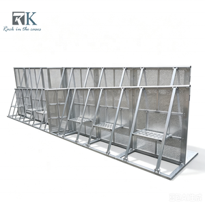 Barrera de Control de Multitudes de Aluminio, Barrera Portátil para Control de Multitudes en Exteriores - Product Image 1