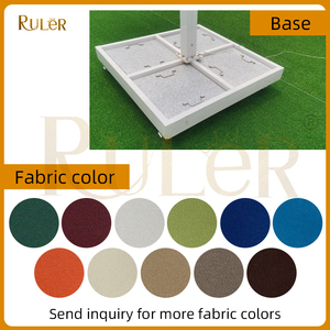 6x6M 7x7m Plaza exterior <span class=keywords><strong>Sombrilla</strong></span> comercial <span class=keywords><strong>gigante</strong></span> Sombrillas Jardín Patio <span class=keywords><strong>Sombrilla</strong></span> - Product Image 2