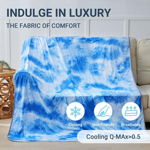 Plaid léger en tricot moderne et rafraîchissant pour l'été, idéal pour l'avion - Product Image 2