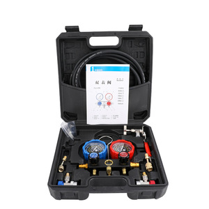 Jeu de manomètres pour réfrigérant Eonian Era R134a R410a, manomètre double pression, outil de service pour climatisation, haute précision - Product Image 1