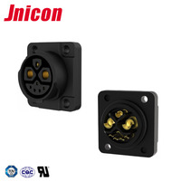 Jnicon M23 8 pin 2 1 5 pin conector de motocicleta eléctrica impermeable e bike conector IP67