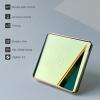Interruttore Luce Zigbee 3.0 Senza Neutro Senza Condensatore per Smart Life 16A 1 Gang Interruttore a Parete per Casa