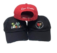 Gorro de Polo desgastado para hombre y mujer, gorro de Polo desgastado de alta calidad, Logo personalizado bordado