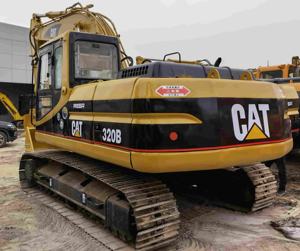 Excavadora de cadenas Caterpillar 320B usada, modelo 2022, 20 toneladas, motor Cummins, 136KW de potencia, rodamientos en stock, inspección en vídeo. - Product Image 1