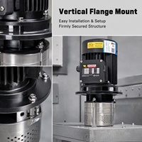 Pompe à liquide de refroidissement verticale haute pression en acier inoxydable H2V20 550W 0.6HP pour applications EDM, tournage CNC, usinage, perçage et taraudage