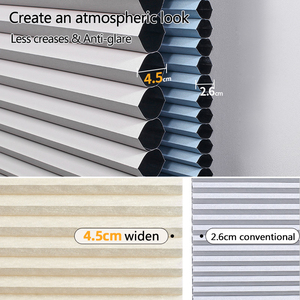 Zshine Rèm tổ ong không dây Cách Nhiệt giảm tiếng ồn cửa chớp chống nắng rèm cuốn Rèm nội tạng - Product Image 3