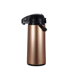 Thermal Coffee Airpot - 135oz Beverage Dispenser with Pump- Stainless Steel  New