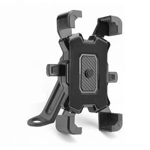 Support de téléphone portable pour guidon de vélo/moto/trottinette en matériau ABS à rotation <span class=keywords><strong>360</strong></span>°, installation facile, compatible avec tous les modèles de <span class=keywords><strong>4</strong></span>,5 à 7 pouces - Product Image 1