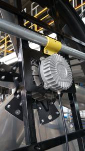 Ventiladores de 63'' con Gran Flujo de Aire, Ventilador Industrial de Refrigeración, Ventilador de Panel para Almacenes Públicos, Ventilador de Panel de Pared - Product Image 5