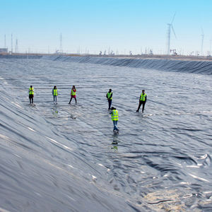 Nhà Máy Bán buôn 1mm 2mm 3mm HDPE LLDPE PVC geomembrane cho ao cá đập hồ nhân tạo cho trang trại cá - Product Image 3