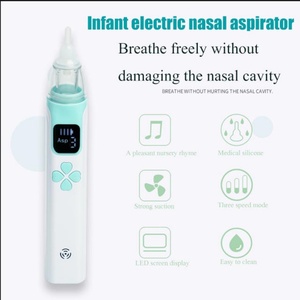 Aspirador Nasal Eléctrico para Bebés y Niños Pequeños, Cabezal de Silicona Suave, Limpiador Nasal de Vacío para Recién Nacidos - Product Image 5