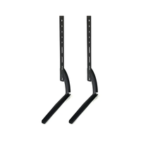 Support de télévision universel en acier avec support mural pour téléviseur LCD/LED, pour écran plat de 14 à 42 pouces, VESA 100-300 mm, capacité de charge de 25 kg