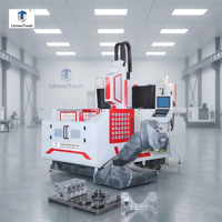 Machine de fraisage à portique à grande table GMC1616 CNC 3 axes avec système de commande