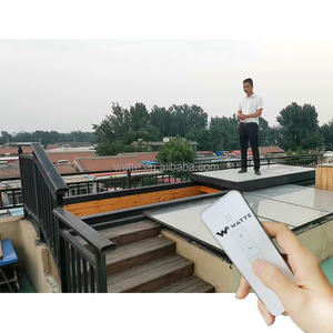 Tùy chỉnh điện cơ giới trượt mái đa-bảng điều chỉnh cửa sổ kính trên mái nhà cầu thang truy cập nở cửa sổ trần có thể thu vào - Product Image 5