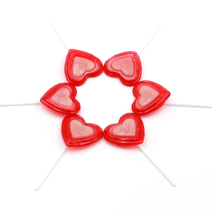 Hala OEM Bán Buôn Màu Đỏ Hình Trái Tim Kẹo Khác Nhau Trái Cây Có Hương Vị Đồ Ăn Nhẹ Cứng Cho Valentine Của Ngày Kẹo Cho Trẻ Em - Product Image 3