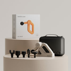 Beoka Mini D2 MAX 6-12mm Variable Amplitude 8-15kg Anlaufsatzkraft Massagepistolen 6 Massageköpfe Kabellose Patentierte Massagepistole - Product Image 6