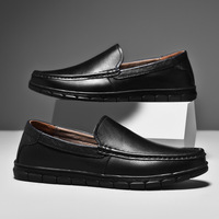 Vente en gros d'usine pas cher mocassins pour hommes Chaussures de marche avec absorption de la sueur et anti-odeur