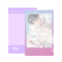 Carte personnalisée de 3 pouces sensible à l'eau de style Polaroid, carte photo instantanée hydrochrome pour cadeau magique et collection de nouveautés