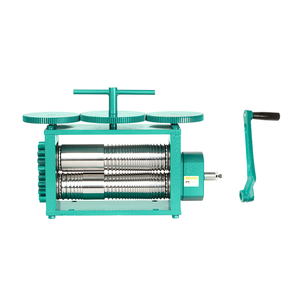 Suministro de fábrica Manual Two Roll SS Half Round Rolling Mill - <span class=keywords><strong>Goldsmith</strong></span> Jewelry Tool para hoja de oro/alambre/pulsera - Product Image 1