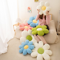 Le plus populaire PP rempli Super doux canapé fleur jeter oreiller tournesol marguerite coussin chambre décor pour soulager le Stress