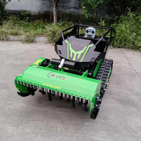 Livraison rapide Tondeuse à gazon hybride CE EPA Diesel Télécommandée, Tondeuse à fléaux agricole robotisée télécommandée