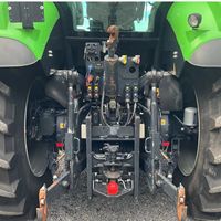 Tracteur agricole d'occasion DEUTZFAHR 6215TTV 215HP 4x4 en bon état pour l'exportation mondiale