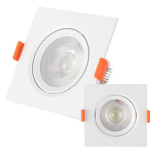 <span class=keywords><strong>Spot</strong></span> encastré LED 5W pour <span class=keywords><strong>plafond</strong></span> industriel intérieur, coque en plastique durable, petite taille, pleine puissance, angle de faisceau réglable - Product Image 4