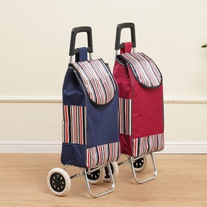 <span class=keywords><strong>Chariot</strong></span> de poignée de <span class=keywords><strong>chariot</strong></span> de sac à provisions <span class=keywords><strong>pliable</strong></span> de supermarché pliant portatif portent des chariots d'<span class=keywords><strong>épicerie</strong></span> avec des roues - Product Image 2