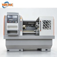 Torno CNC de Cama Plana CK6136, Horizontal, Automático, para Metal, de Alta Precisión, con Control GSK, para Taller Industrial