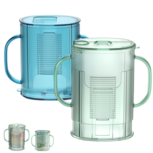 Support <span class=keywords><strong>pour</strong></span> carton de lait avec poignée, récipient anti-écrasement <span class=keywords><strong>pour</strong></span> lait, tasse à boire <span class=keywords><strong>pour</strong></span> bébé avec poignée <span class=keywords><strong>pour</strong></span> l'apprentissage de la consommation de lait - Product Image 1