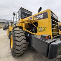 Chargeuse sur pneus d'occasion Komatsu WA380 18 tonnes à vendre, matériel de construction d'occasion en bon état