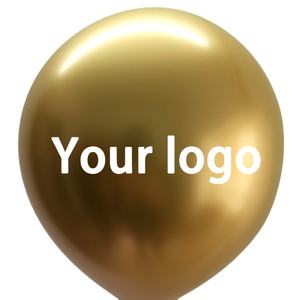 Ballons en latex écologiques de différentes tailles et types, avec logo personnalisé imprimé, durables - Product Image 5