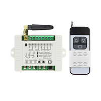 Système de maison intelligente sans fil RF 433 MHz, interrupteur à commande à distance, AC220V, 1 canal, relais 10A, récepteur 2 canaux, pompe à eau/lumière/moteur à commande à distance
