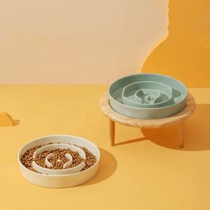 Fabricant de gros luxe alimentation saine régime bols pour chiens Pet Slow Seeder <span class=keywords><strong>chat</strong></span> chien bol lécher céramique mangeoire pour animaux de compagnie - Product Image 3