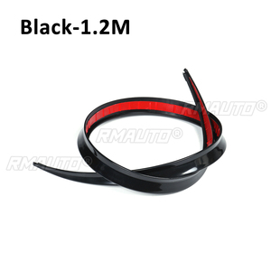Alerón de techo universal de 1.2/1.28M, alerón trasero de fibra de carbono para personalizar el coche, alerón de reacondicionamiento DIY, adecuado para todo tipo de coches. - Product Image 3