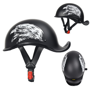 Casque de sécurité ouvert SMRZX306 Guangdong Retro Light Cruiser American Ducktail - Unisexe, universel, toutes saisons, étanche, sport - Product Image 4
