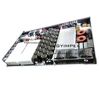 Système de refroidissement à haut rendement 1u 2ch classe d 2*3000w amplificateur audio haute puissance amplificateur de puissance audio professionnel