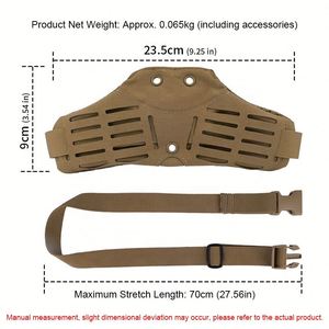 Correa de Pierna de Alta Calidad, Estilo Táctico para Exteriores, Compatible con Accesorios de Caza, Segura y Cómoda de Instalar - Product Image 2
