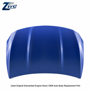 Capot moteur d'origine en aluminium démonté pour Mercedes-Benz <span class=keywords><strong>GLA</strong></span> X156 2015-2019 OE 1568800057 <span class=keywords><strong>45</strong></span> AMG Qualité Premium Certifié DOT - Product Image 1