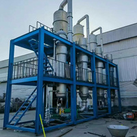 Évaporateur à film tombant sous vide en acier inoxydable à prix d'usine pour la transformation des boissons, des produits laitiers et du sirop