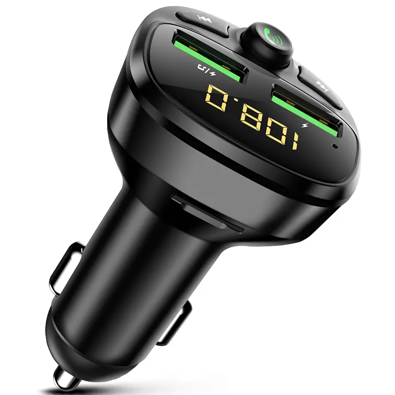 2022 Vcantiger Bluetooth Hands-Free Bluetooth Car Kit Car MP3 Player Car FM Transmitter