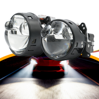 Système de conversion de phares LED Bi-LED sans perte G-View H7 avec lentille de projecteur laser pour voiture, 3 pouces