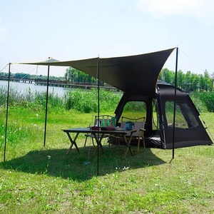 Tienda de Campaña Glamping para Parejas, Totalmente Opaca, Oxford 210D, Protección UV, Instalación Instantánea, Ligera, para <span class=keywords><strong>Viajes</strong></span> Románticos al Aire Libre - Product Image 5
