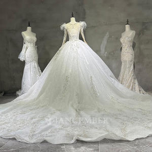 Robes de Luxe pour Femmes Wx101 – Robes de Mariée, de Gala, de Princesse, de Soirée, et de Bal sur Mesure – Jancember - Product Image 4