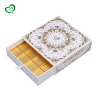 Caja de embalaje de chocolates Premium para comida con logotipo personalizado para bombones, dulces, dulces, regalo, embalaje, barra de chocolate, caja de papel