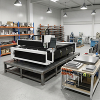 Machine de découpe laser à fibre CNC 1500x3000mm pour acier inoxydable, haute vitesse, automatique, avec prise en charge Cypcut AI BMP