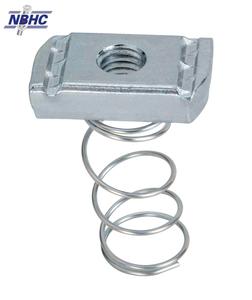 Accessori per Canali in Acciaio di Alta Qualità a Prezzo di Fabbrica 1/4 3/8 1/2 5/8 3/4, Raccordo Elettrico Unistrut, Dado a Molla - Product Image 3